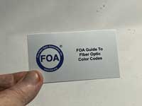 FOA Color Code Card
