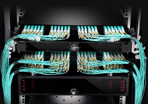 Patch panel cable routing